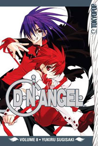 D. N. Angel manga volume 8 cover featuring Daisuke and Dark