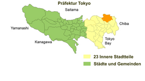 Location of Adachi
